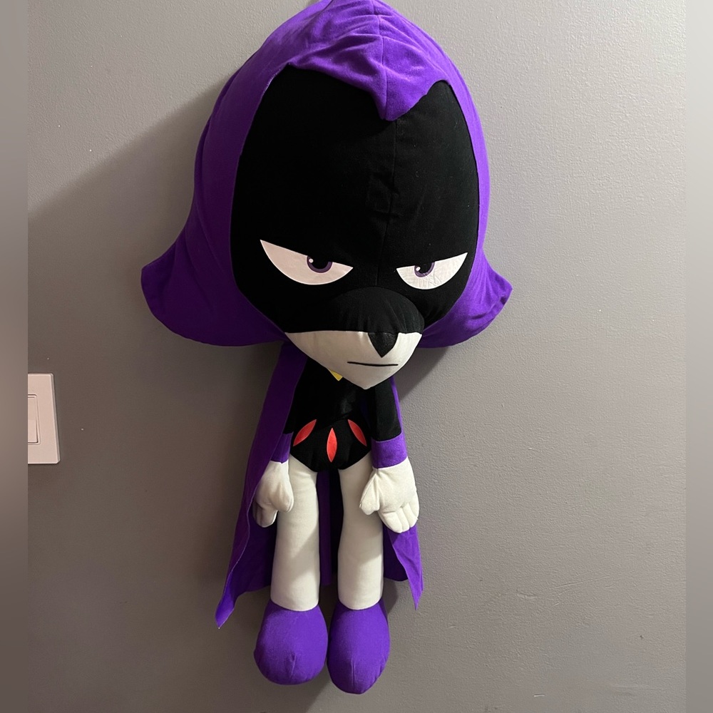 15 inch Teen titan go Raven plushie